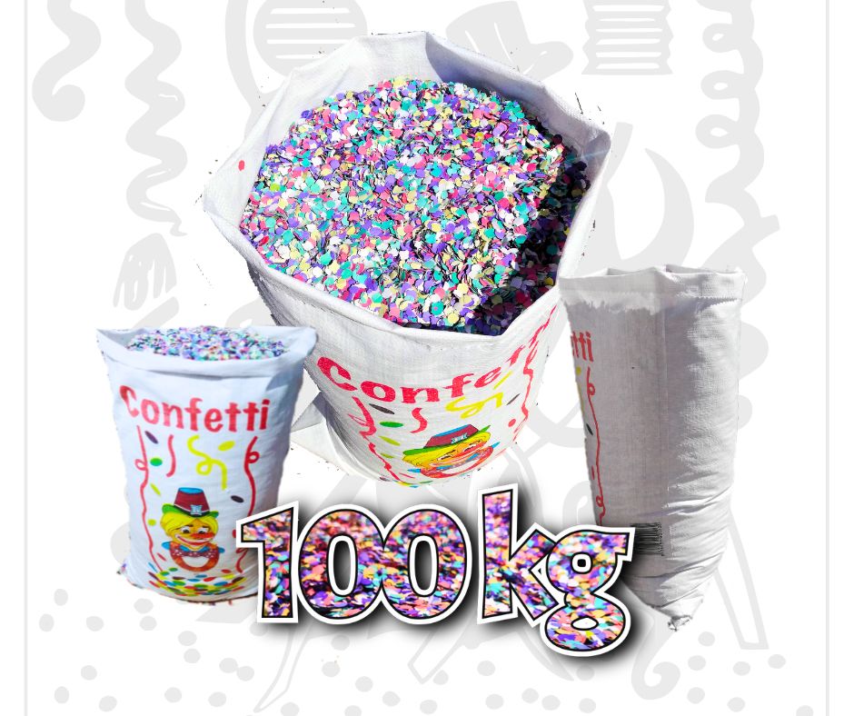 100 Kilos Confetti Fiesta