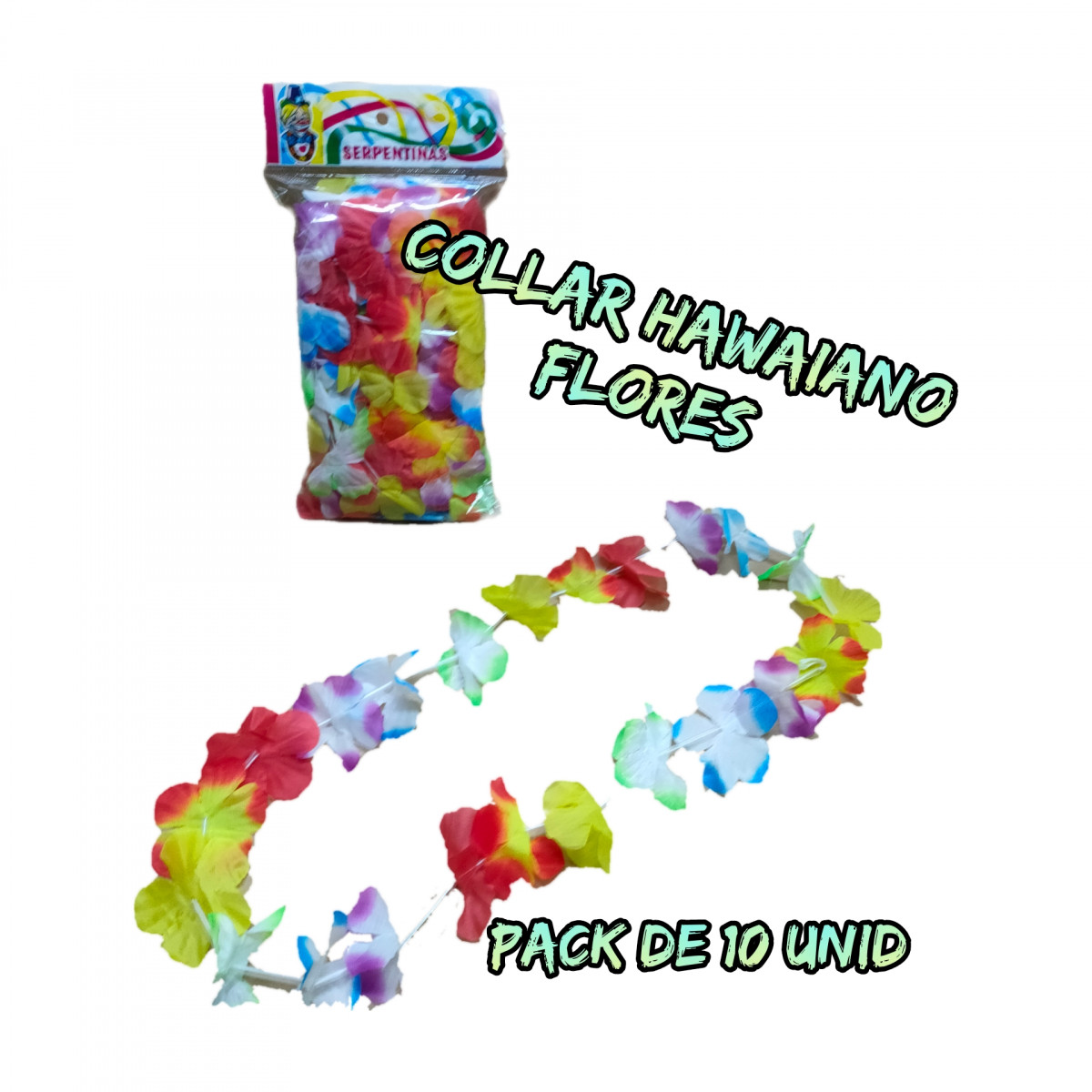 Collar Hawaiano MultiColor