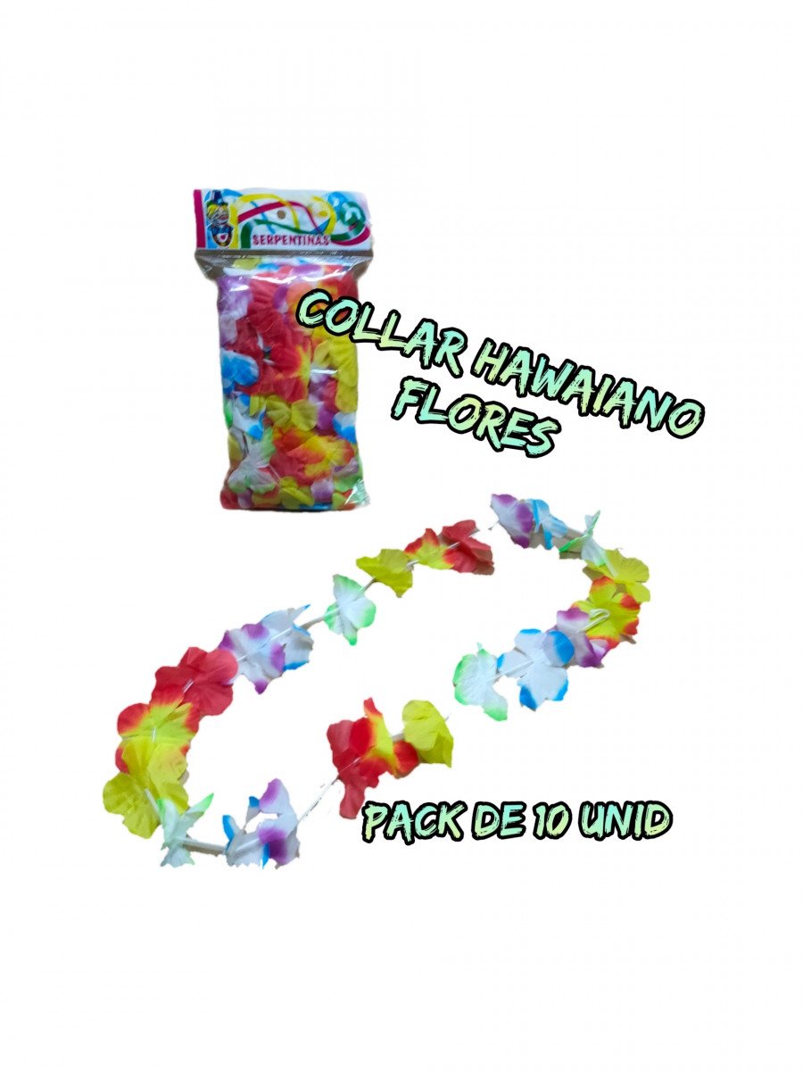 Collar Hawaiano MultiColor