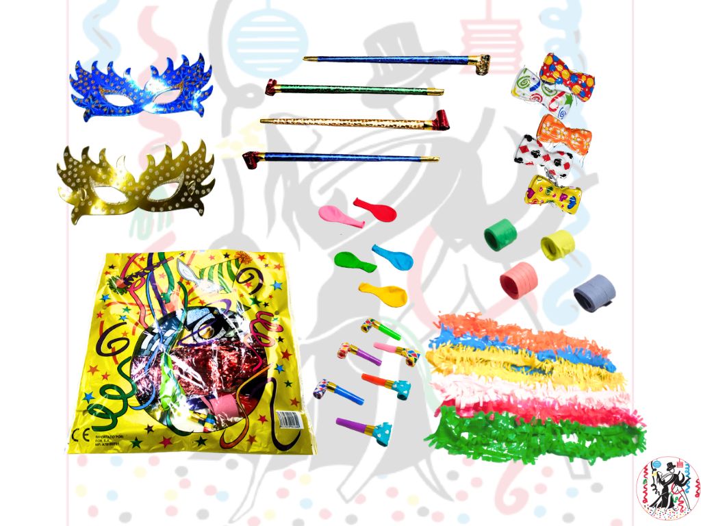 Cotillon Chistera Leds 2024 9-Piezas ElcollarHawaianos.a