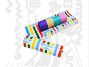 Serpentina Extra 20r Carnaval 6m de Papel Reciclado y Ecológico ElCollarHawaiano.com