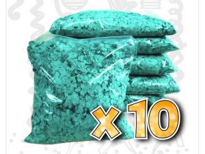 Confeti Verde 1 Kg | Biodegradable x 10 | El Collar Hawaiano